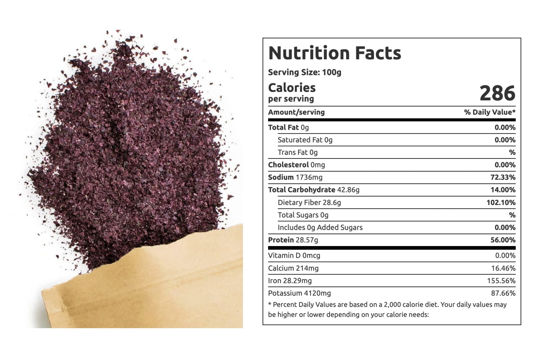 Atlantic Dulse Whole Leaf – 100% Organic Wildcrafted Dulse Leaf | Sourced from Maine (Bulk Options Available)