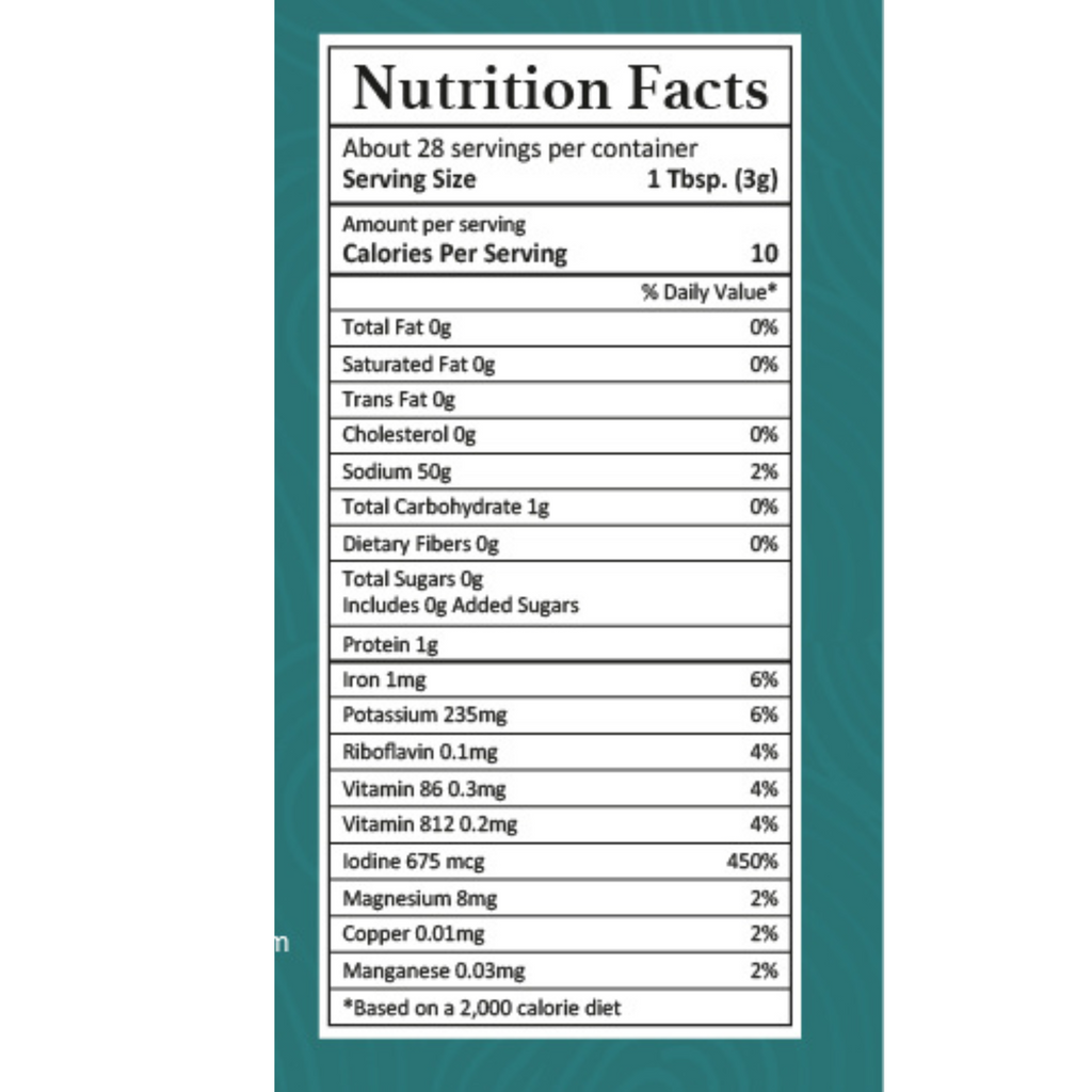 Atlantic Dulse Flakes – 100% Organic Dulse Seaweed Flakes | Wildcrafted from Maine